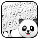 cute panda android application logo